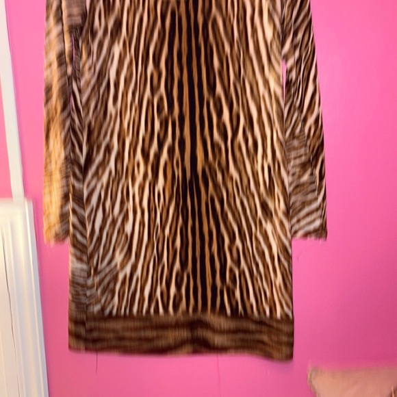 Michael Kors Zebra Print Teddy Jacket - Picture 3 of 8